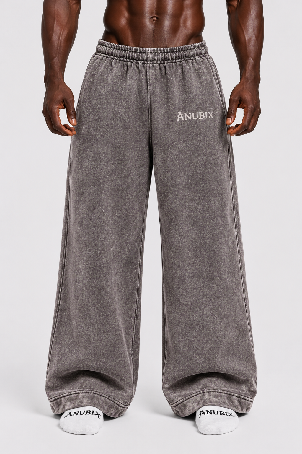 WASHED BROWN ANUBIX SWEATPANT