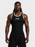 ADVANCED BLACK RINGER TANK TOP