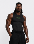 SLEEVELESS LIME ANUBIX COMPRESSION