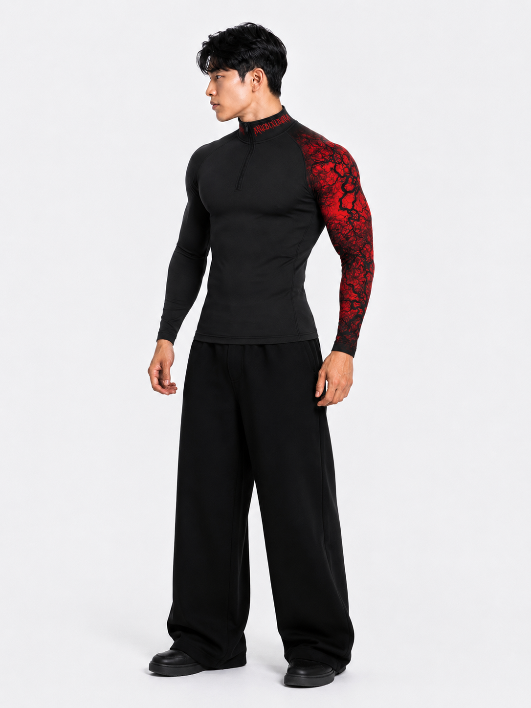 v1 VEINS NECKED LONG SLEEVES COMPRESSION