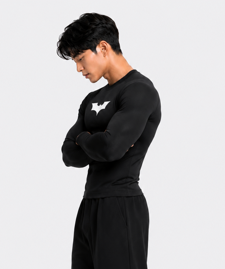 LONG SLEEVE BATMAN COMPRESSION
