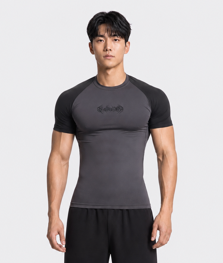 NEGATIVE  DARK GRAY V3 COMPRESSION