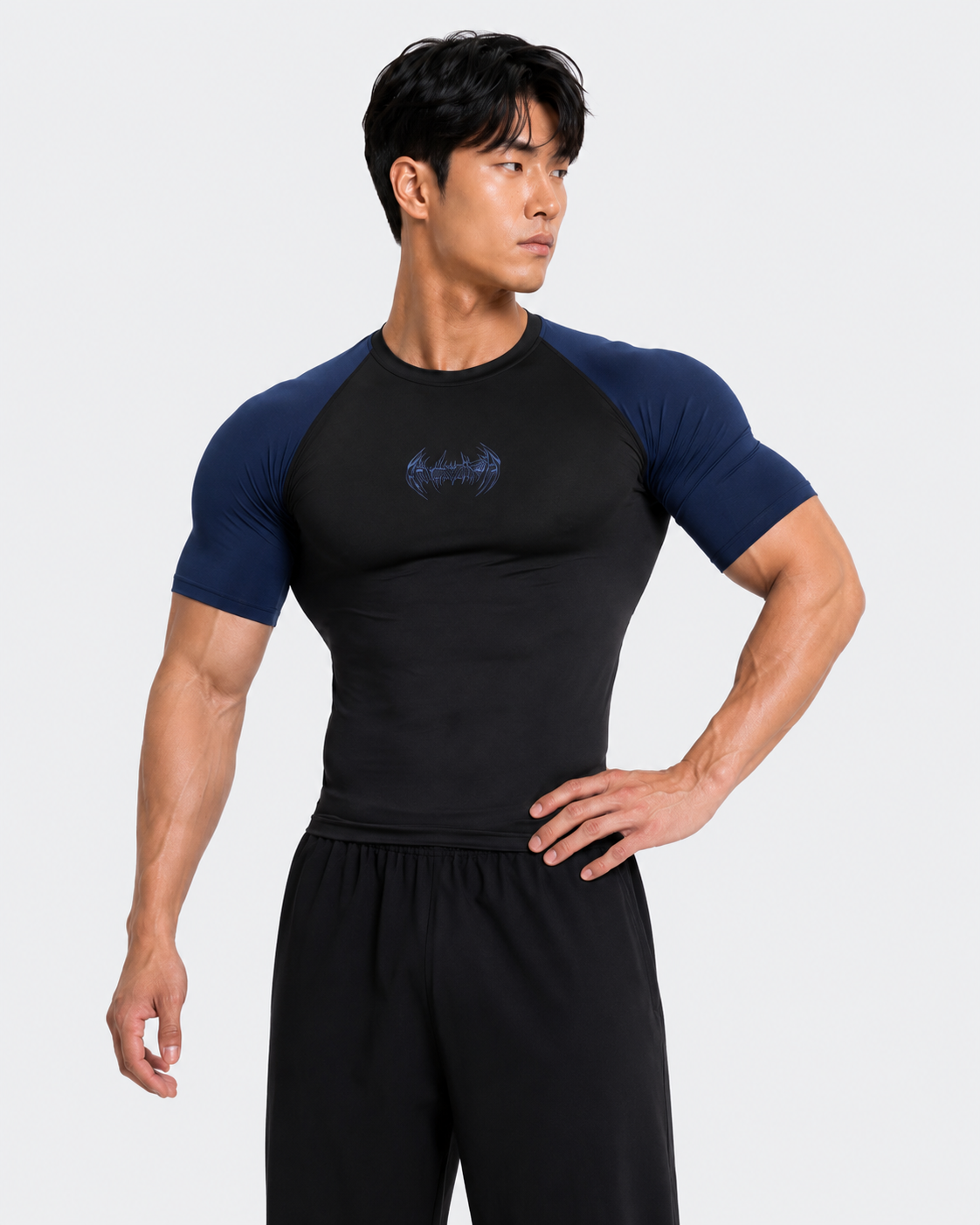 Included piece: NAVY BLUE V2 COMPRESSION