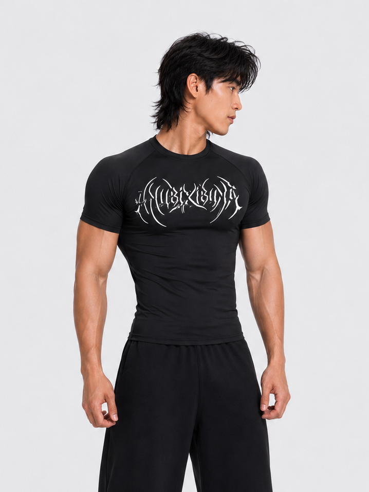 PIEBALD Short Sleeve Compression
