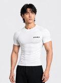 ANUBIX WHITE BASIC COTTON COMPRESSION