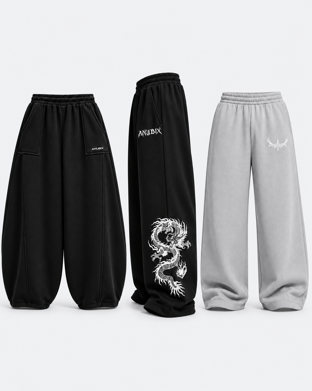 Essential Pants Rotation Trio — complete bundle 3D mockup