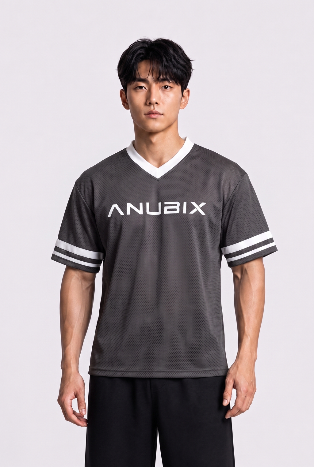 DARK GRAY JERSY SHIRT