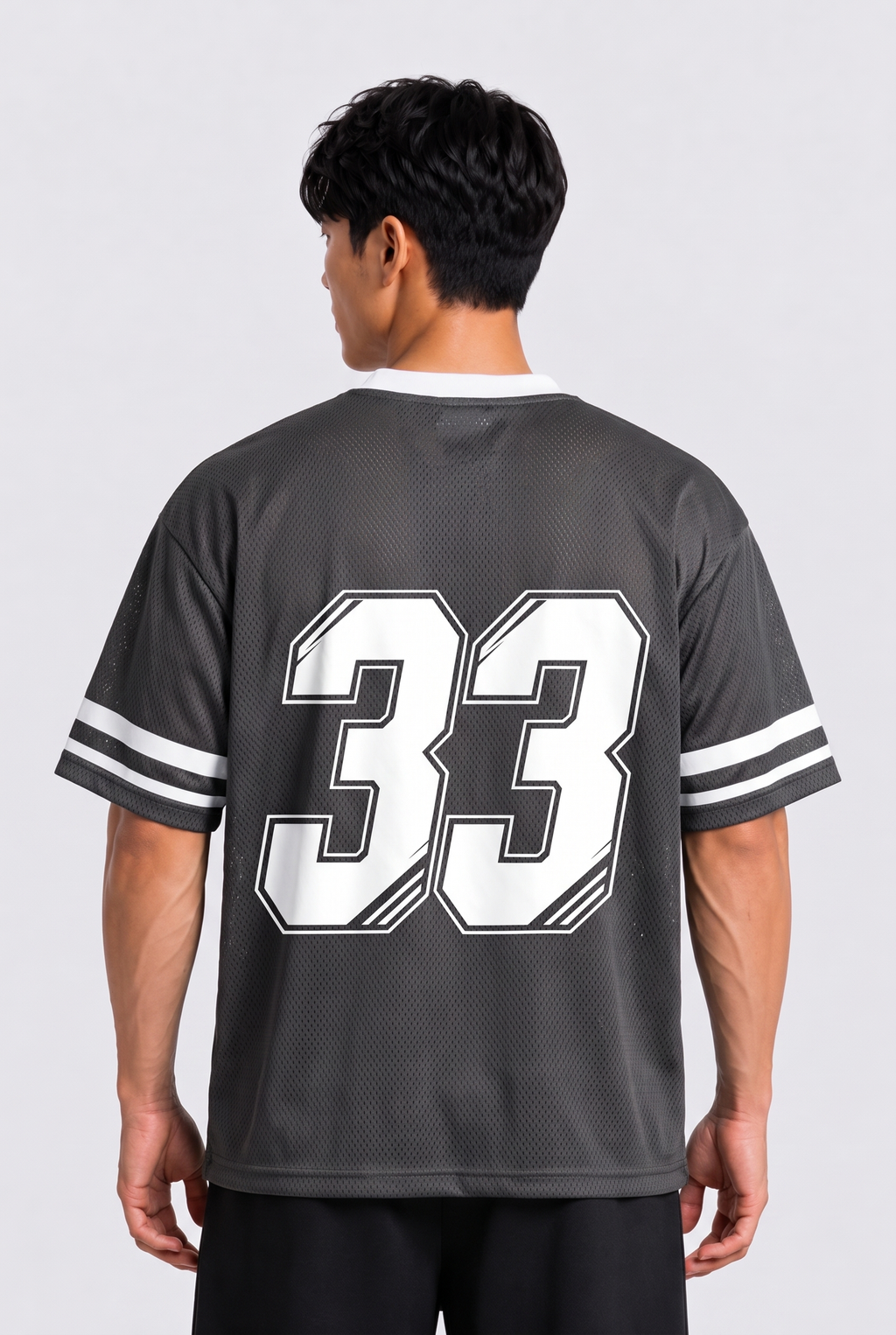 DARK GRAY JERSY SHIRT